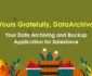 DataArchiva Thanksgiving - Data Archiving and Backup Application for Salesforce